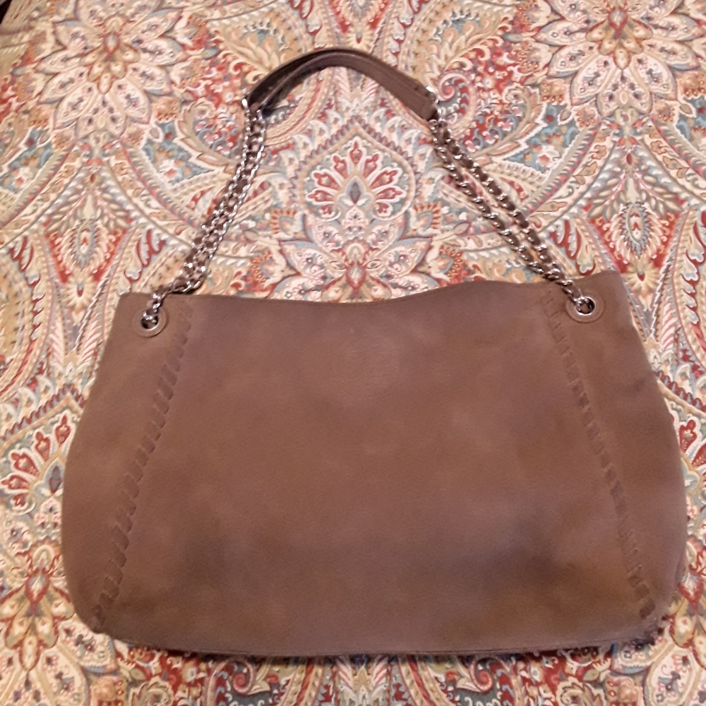 Tory Burch Marion Slouch Suede Bag